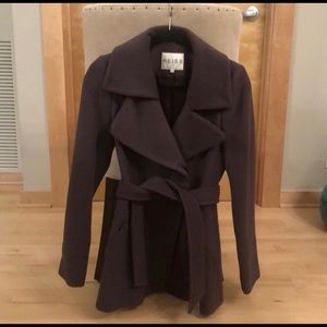 Wool Reiss Belted Peacoat - Relisted!!